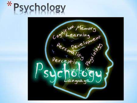 study of how and why humans act as they do Instead of studying how humans function in cultures or societies, psychology focuses on the individual, and.