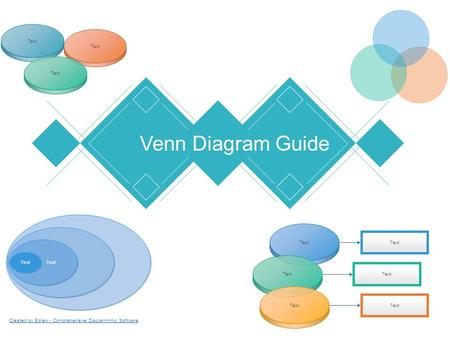 Venn Diagram Guide Text Created by Edraw - Comprehensive Diagramming Software.