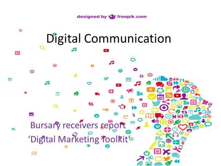 Digital Communication Bursary receivers report ‘Digital Marketing Toolkit’