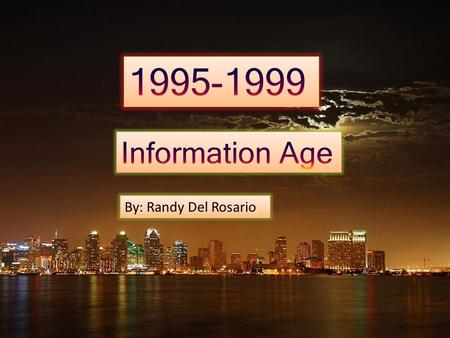 By: Randy Del Rosario. Natural Disasters 1996 – Storm Surge in wipes claims a village killing over 2000 1997-Kyoto Protocol in Japan to fight global warming.