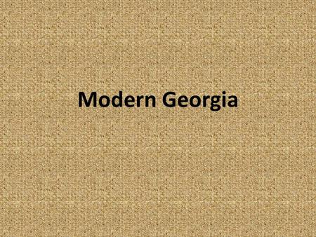 Modern Georgia. The End of the County Unit System It was created in 1917 Involved only statewide races It kept political power in the hands of rural Georgia.