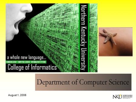 August 1, 2006. The Software Security Problem August 1, 2006.