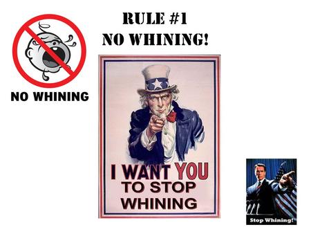 Rule #1 NO WHINING!. Rule #2 DON’T FREAK OUT! WWi a-z poetry book WWI Final Assessment Project Due: TUESDAY April 30 th (you have 29 days)