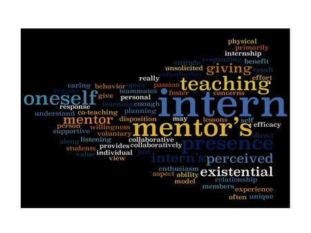 21 st Century Collaboration: Generation X (Mentors), Millenials (Interns) & Technology Ron Siers - Salisbury University Sara Elburn - Salisbury University.