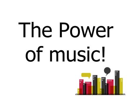 The Power of music!. Come along, follow me as I lead through the darkness As I provide just enough spark, that we need to proceed Carry on, give me hope,