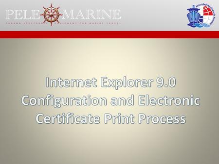 Open the Internet Explorer Locate the nut, at the Top right corner of the Internet Explorer, at the right of the Star. That is the configuration menu.