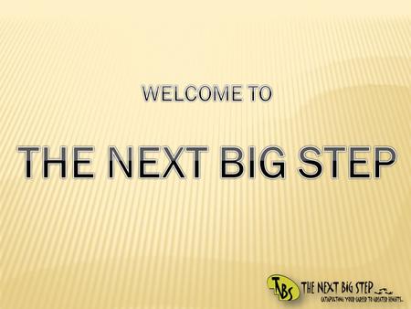 Well, the only answer that we can give you is The Next Big Step is the answer to all the plights of any and every engineer, a solution to every career.