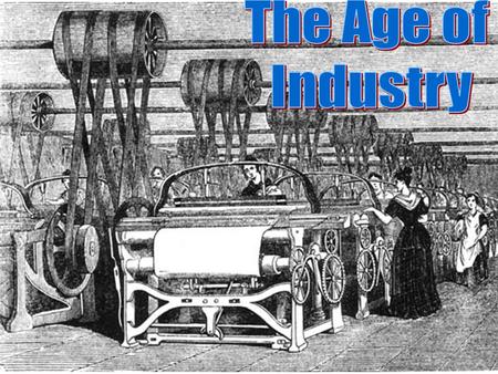 How did industry change through late 19 th century?