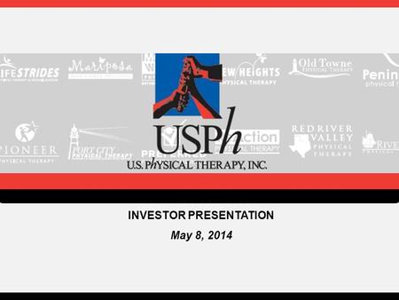 INVESTOR PRESENTATION May 8, 2014. 22 Forward Looking Statements This presentation contains forward-looking statements, which involve numerous risks and.