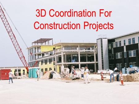 3D Coordination For Construction Projects. All trades must provide their shop drawings in 3d for this coordination to work efficiently Structural HVAC.