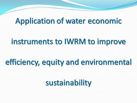  Economics is the study of the allocation of scarce resources  One of economics' prime advantages is addressing trade – offs among various factors 