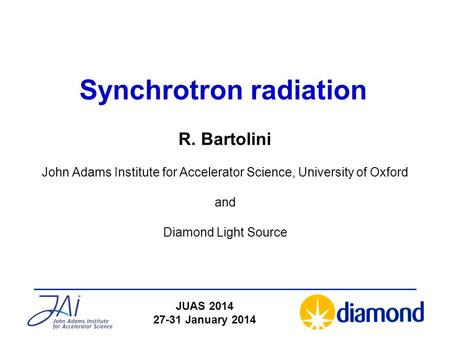 Synchrotron radiation