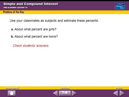 Simple and Compound Interest