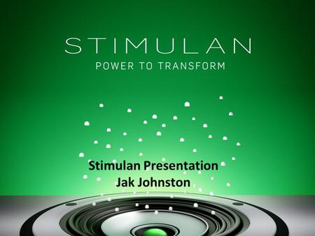 Stimulan Presentation Jak Johnston. Company Profile A small example of the products we distribute include the SAMO Trekking Knee (ITALY), Furlong and.