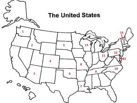 4 5 12 7 9 3 1 11 10 6 8 2 13 14 15. Alberta Nunavut British Colombia Ontario Manitoba Prince Edward Island New Brunswick Quebec Newfoundland & Labrador.