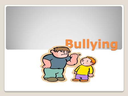 Bullying. Definition ◦RIM=  Repeated,  Imbalance of Power, and Malicious/Intentional If incident doesn’t meet the criteria to be “bullying,” it may.