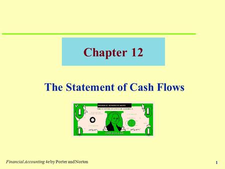 The Statement of Cash Flows