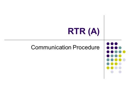 RTR (A) Communication Procedure. Divisions of Service International Aeronautical Telecommunication Service is divided into four parts, namely: Aeronautical.