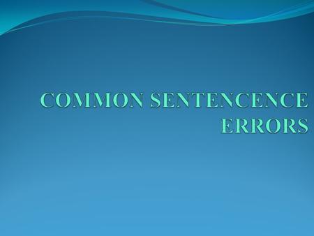 1-What Is An Error? 1. An act, assertion, or belief that unintentionally deviates from what is correct, right, or true. 2. The condition of having incorrect.