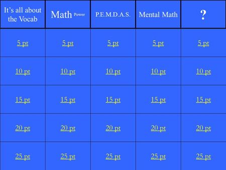 1 10 pt 15 pt 20 pt 25 pt 5 pt 10 pt 15 pt 20 pt 25 pt 5 pt 10 pt 15 pt 20 pt 25 pt 5 pt 10 pt 15 pt 20 pt 25 pt 5 pt 10 pt 15 pt 20 pt 25 pt 5 pt It’s.