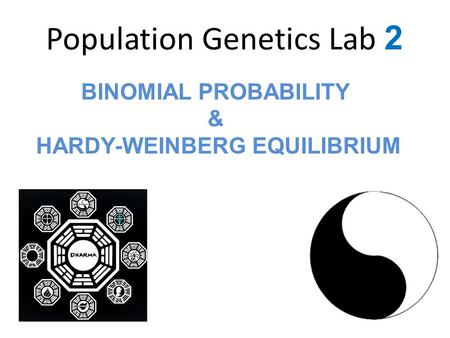 HARDY-WEINBERG EQUILIBRIUM