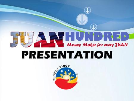 PRESENTATION. MARKETING PLAN 1. P100 Membership per year. 2. P20 Direct Referrals. 3. P10 Indirect Referrals up to 8 th levels. 4. Unlimited directs.