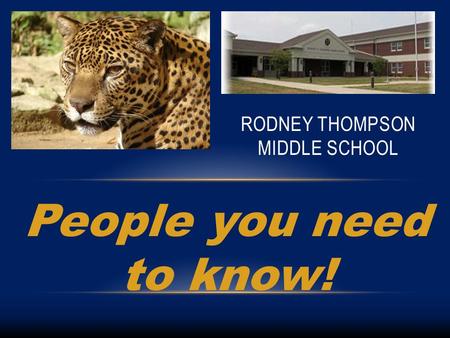 Rodney Thompson Middle School