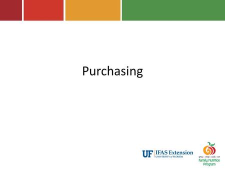 Purchasing. Handbook References Chapter 4: Reporting – Purchasing 2.