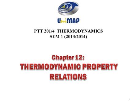 THERMODYNAMIC PROPERTY RELATIONS