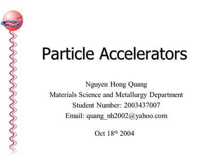 Particle Accelerators