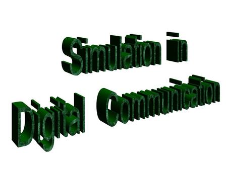 6.2 - The power Spectrum of a Digital PAM Signal A digtal PAM signal at the input to a communication channl scale factor (where 2d is the “Euclidean.