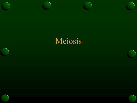 Meiosis. Fig. 13-3b TECHNIQUE Pair of homologous replicated chromosomes Centromere Sister chromatids Metaphase chromosome 5 µm.