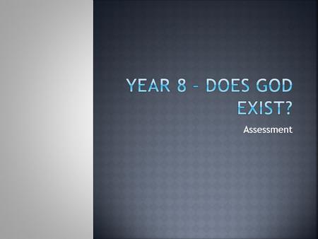 Assessment.  Introduction… “Billions of people around the world are religious, following faiths such as Islam, Christianity and Buddhism…” “Why is it.