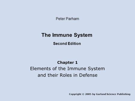 The Immune System Second Edition