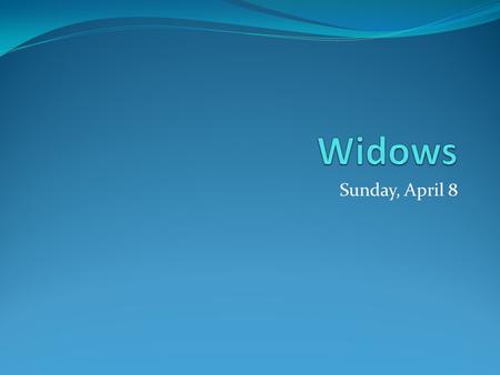 Sunday, April 8. Class Plan - Content 1. Introduction 2-3 Of much we have been FORGIVEN, therefore we pray that all men be saved 4 Personal Relationships.