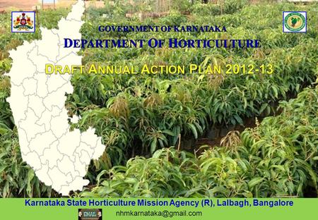 DEPARTMENT OF HORTICULTURE