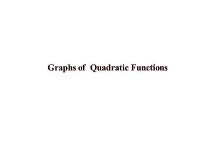 Definition of a Polynomial Function in x of degree n.