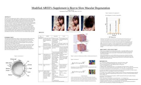 Figure2: eyesight (2) What Age-related Macular Degeneration (AMD) looks like as it progress Modified ARED’s Supplement is Best to Slow Macular Degeneration.