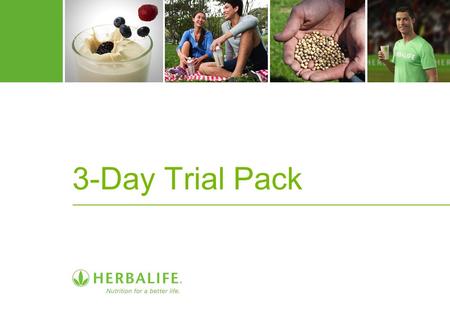 3-Day Trial Pack.