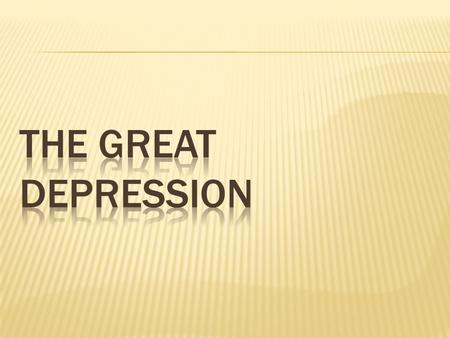  Speculation-stocks had become over valued  Mismatch of Buyers and Sellers-on the day of the crashes the number of sellers was far greater than the.