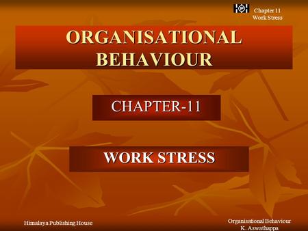 ORGANISATIONAL BEHAVIOUR