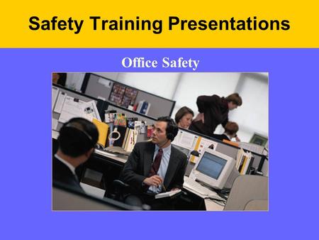 Safety Training Presentations