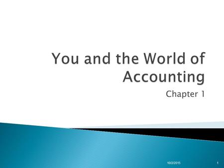 Chapter 1 10/2/20151.  List five different careers you might want to pursue or learn more about. Choose any career of interest, not just those involving.