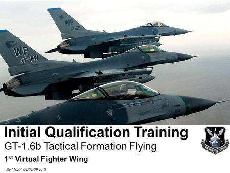 Initial Qualification Training