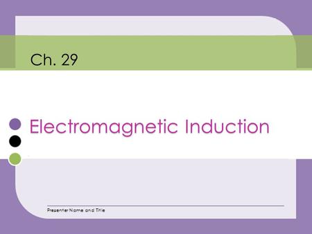 Electromagnetic Induction