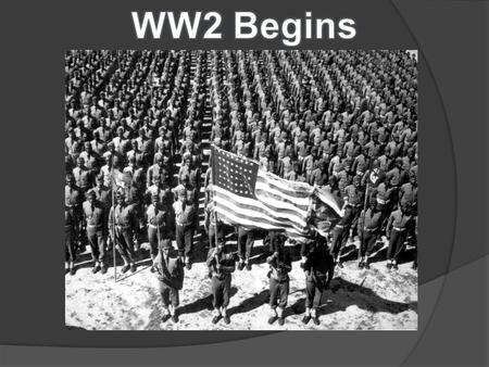 If you give a mouse a cookie…… Alliances are made – Axis – Germany, Italy, and later Japan Allies – Soviet Union, U.S., Britain, and France Munich Conference.