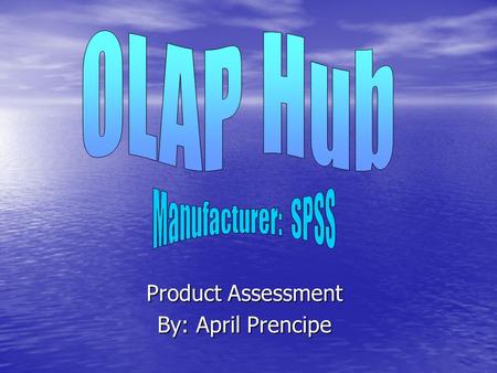 Product Assessment By: April Prencipe. FEATURES Report Depot: Centralized report holding Report Depot: Centralized report holding Relational Router: Links.