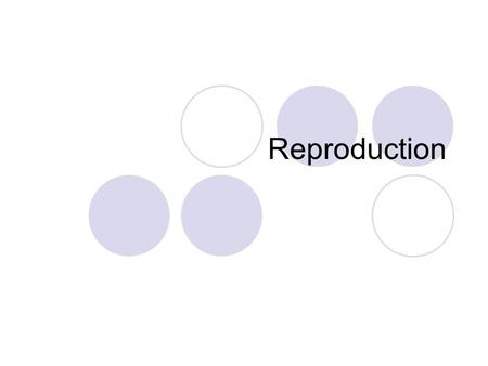 Reproduction.