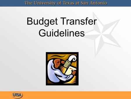 Budget Transfer Guidelines. Budget Transfers Two types of budget transfers:Two types of budget transfers: –Intrafund Within the same fund group as allowedWithin.