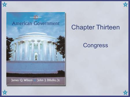 Chapter Thirteen Congress. 13 | Congress If pro gress is defined as moving forward and achieving gradual betterment, what is con gress?